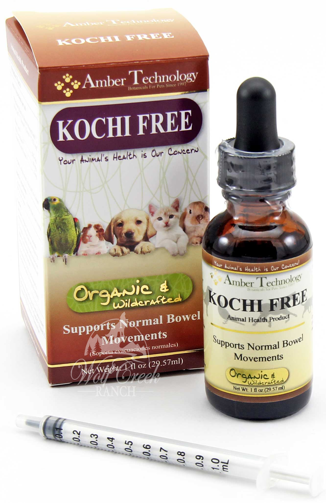 Kochi Free (aka Kocci Free) helps eliminate coccidia and giardia protozoan!  Buy Kochi Free (aka Kocci Free) to prevent coccidia infection or treat it!
